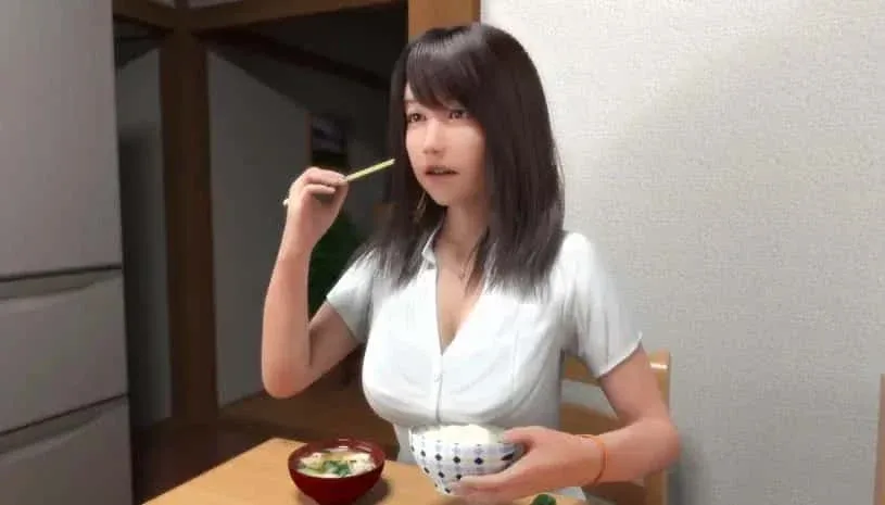 死宅与天使和奇怪的家 视觉小说 页面配图